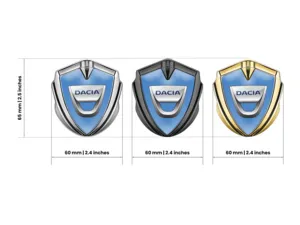 Dacia Metall Kuppel Emblem Anpassbar Kraft Stil